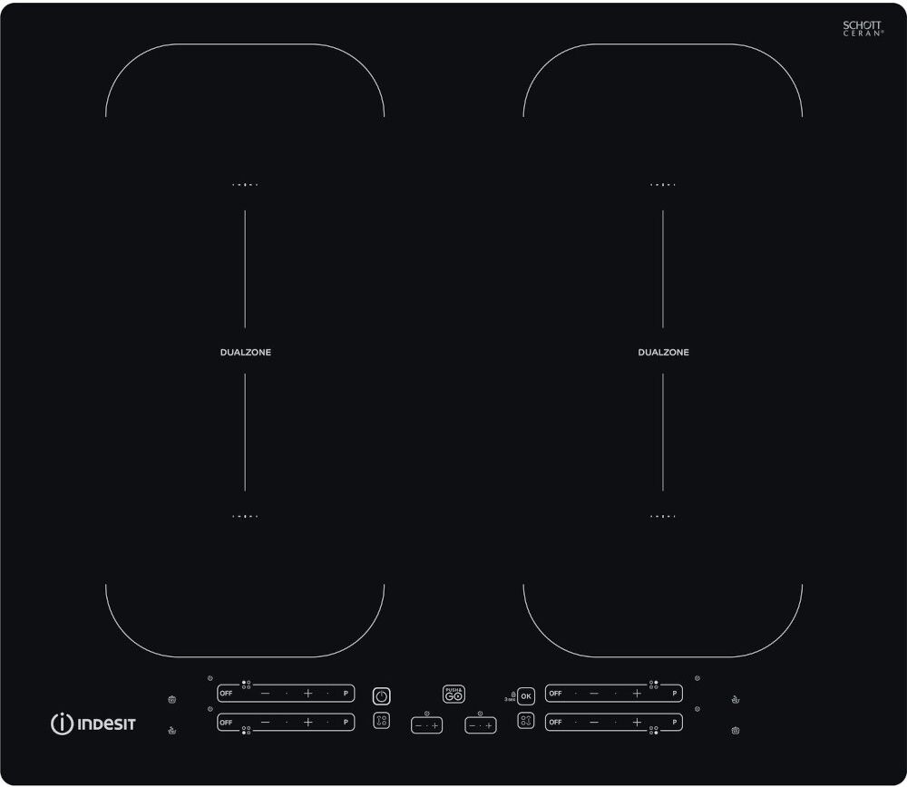 Indesit IB 88B60 NE Induction Hob - Black