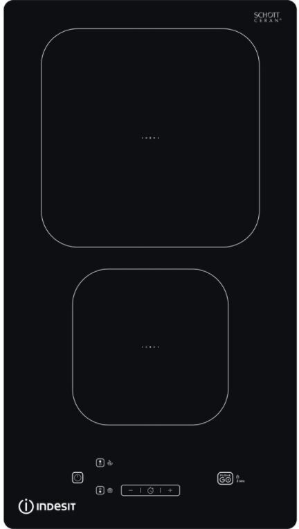 Indesit IS 19Q30 NE Domino Hob - Black Indesit IS 19Q30 NE Domino Hob - Black