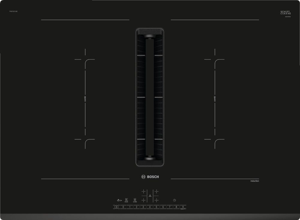 Bosch Serie 6 PVQ731F15E Induction Hob - Black Bosch Serie 6 PVQ731F15E Induction Hob - Black