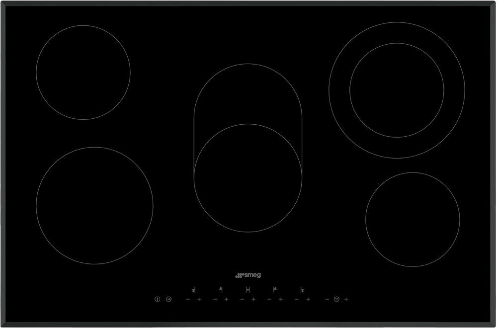 Smeg SE385EMTB Ceramic Hob - Black