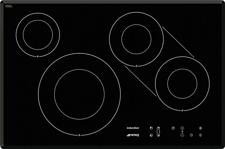 Smeg SI3842B Induction Hob - Black Smeg SI3842B Induction Hob - Black