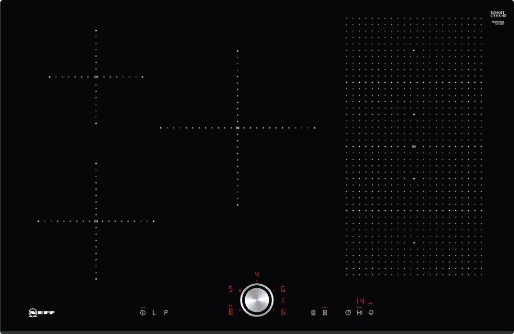 Neff T58FT20X0 Induction Hob - Black Neff T58FT20X0 Induction Hob - Black