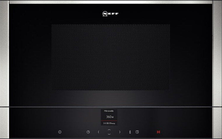 Neff N70 C17WR01N0B Built In Microwave - Stainless Steel Neff N70 C17WR01N0B Built In Microwave - Stainless Steel