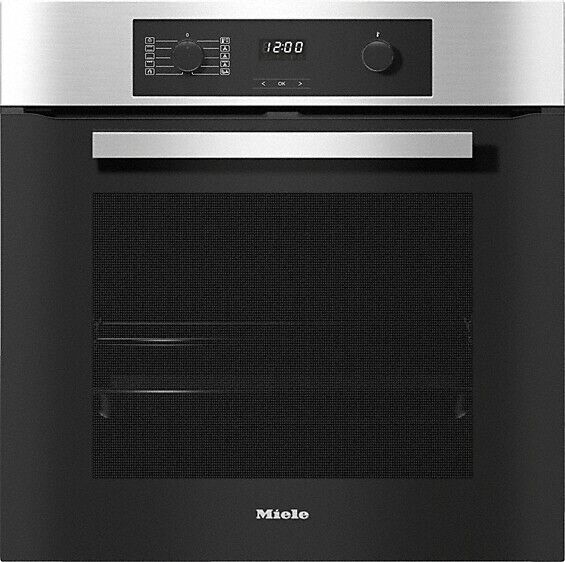 Miele ContourLine H2267-1BP CleanSteel Single Built In Electric Oven Miele ContourLine H2267-1BP CleanSteel Single Built In Electric Oven
