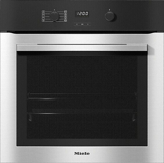 Miele ContourLine H2760B CleanSteel Single Built In Electric Oven Miele ContourLine H2760B CleanSteel Single Built In Electric Oven