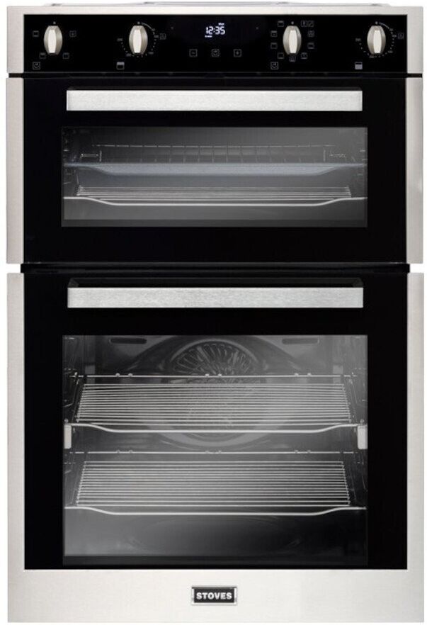 Stoves BI902MFCT Stainless Steel Double Built In Electric Oven Stoves BI902MFCT Stainless Steel Double Built In Electric Oven