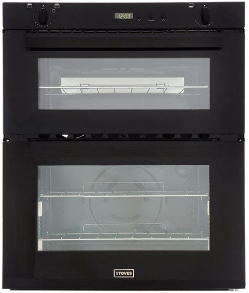 Stoves SGB700PS Black Double Built Under Gas Oven Stoves SGB700PS Black Double Built Under Gas Oven