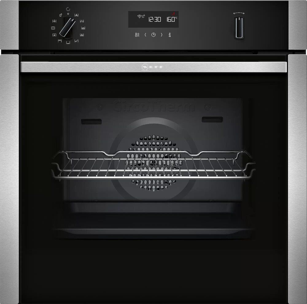 Neff N50 B2ACH7HH0B Single Built In Electric Oven - Stainless Steel Neff N50 B2ACH7HH0B Single Built In Electric Oven - Stainless Steel