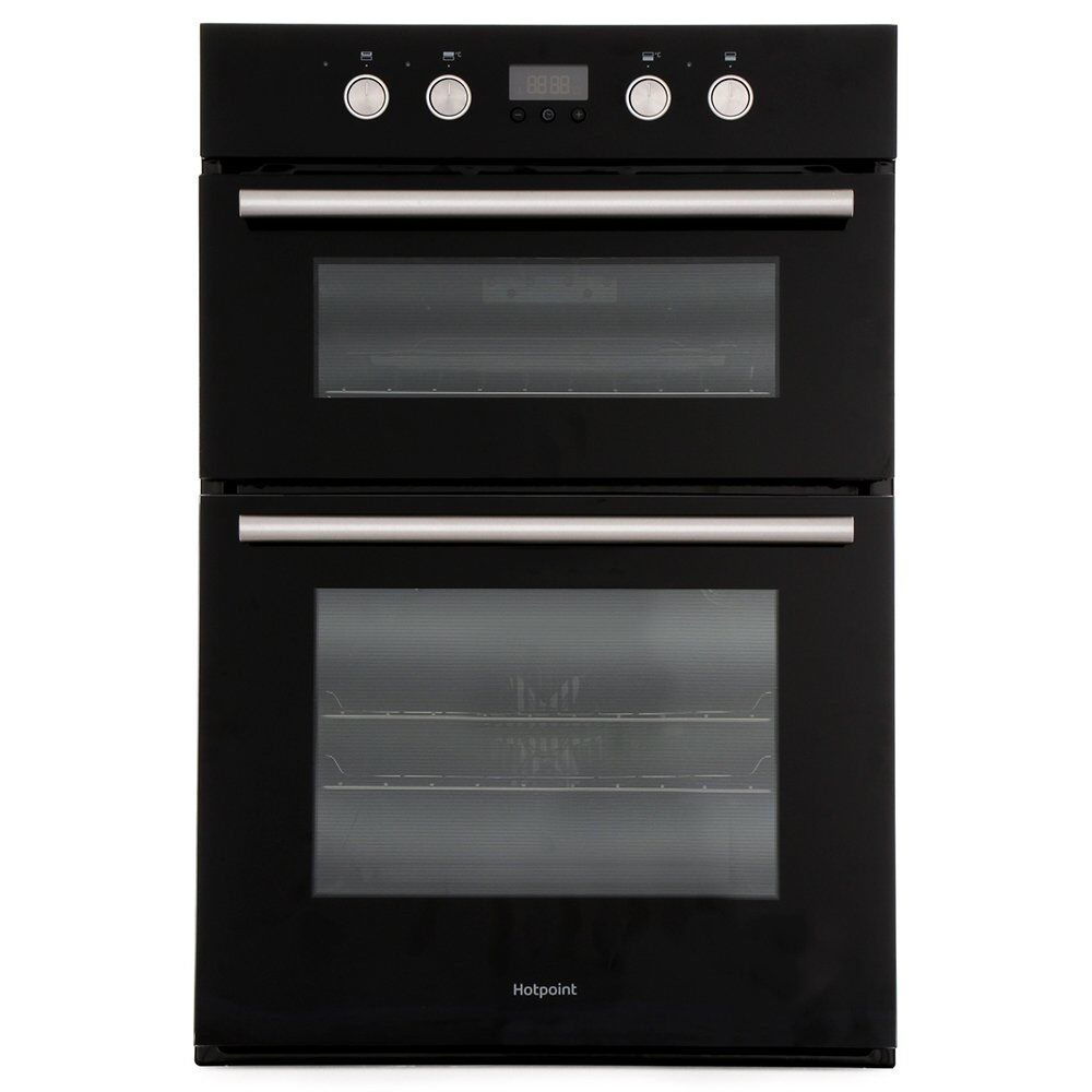 Hotpoint DD2 844 C BL Double Built In Electric Oven - Black
