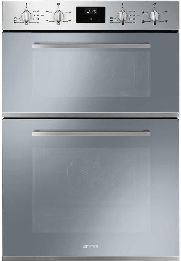 Smeg Cucina DOSF400S Double Built In Electric Oven - Stainless Steel Smeg Cucina DOSF400S Double Built In Electric Oven - Stainless Steel