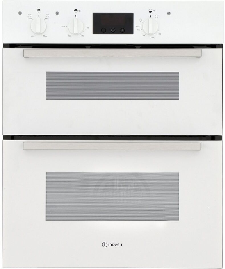 Indesit IDU 6340 WH Double Built Under Electric Oven - White Indesit IDU 6340 WH Double Built Under Electric Oven - White