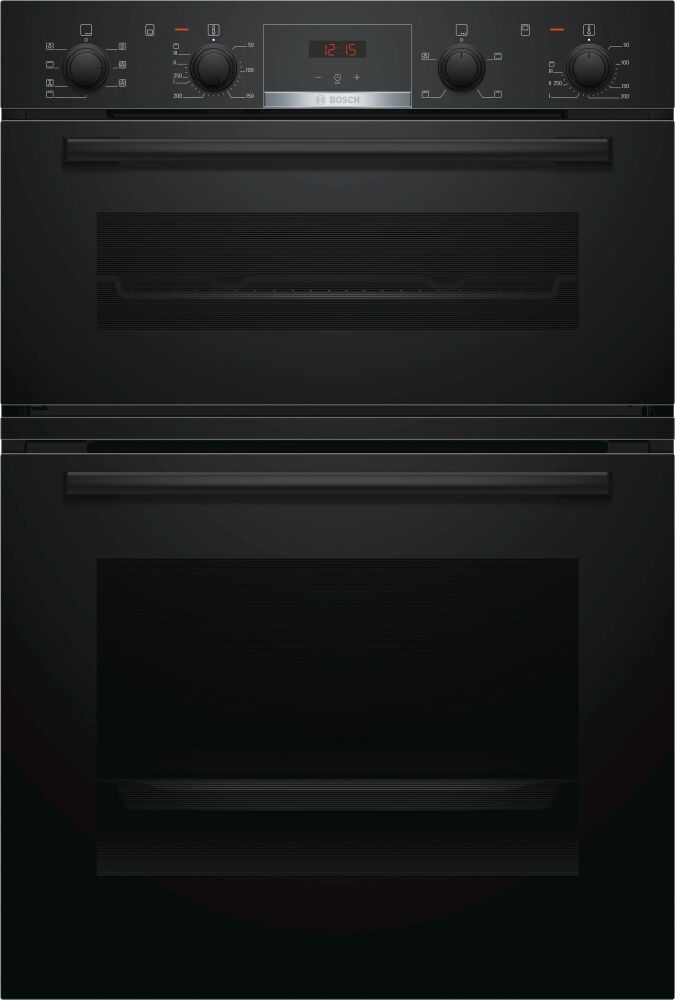Bosch Serie 4 MBS533BB0B Double Built In Electric Oven - Black Bosch Serie 4 MBS533BB0B Double Built In Electric Oven - Black