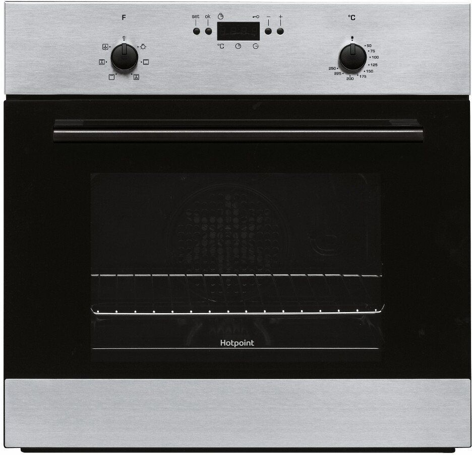 Hotpoint MM Y50 IX Single Built In Electric Oven - Stainless Steel