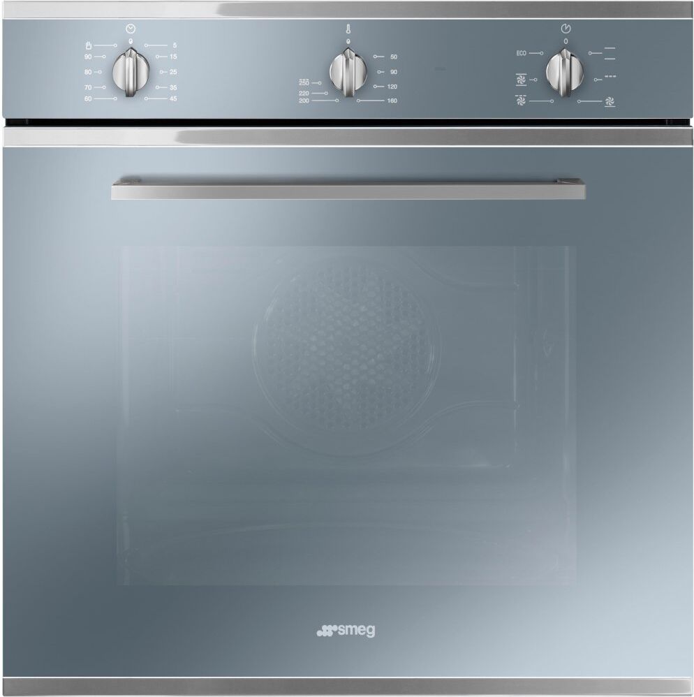 Smeg Selezione SF64M3VS Single Built In Electric Oven - Silver Smeg Selezione SF64M3VS Single Built In Electric Oven - Silver