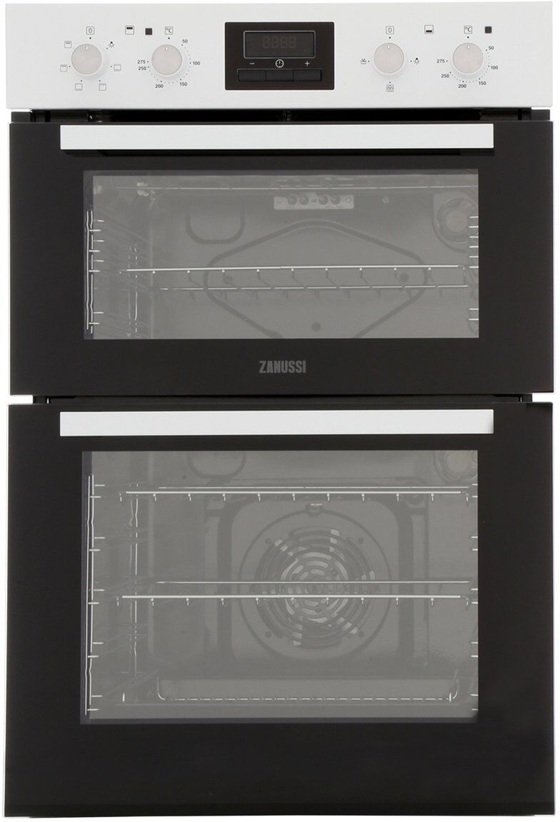 Zanussi ZOD35661WK Double Built In Electric Oven - White Zanussi ZOD35661WK Double Built In Electric Oven - White