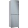 Bosch Frost Free Fridge Freezer - Silver - Serie 2 KGN27NLFAG