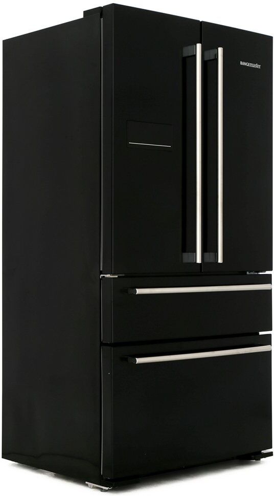 Rangemaster DXD RDXD18BL/C American Fridge Freezer - Black