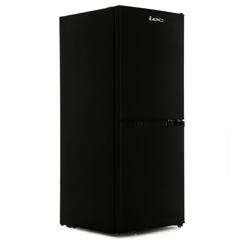 Lec T5039B Black Static Fridge Freezer