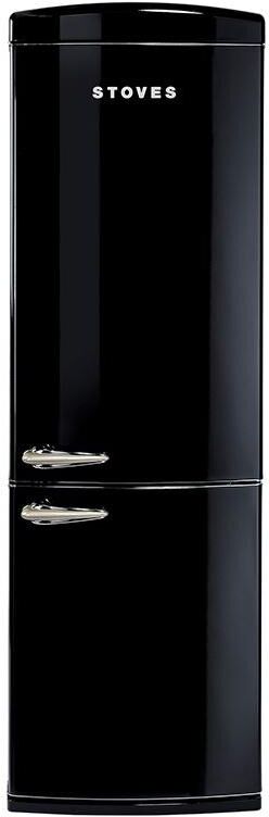 Stoves STR 60197 Black Retro Frost Free Fridge Freezer Stoves STR 60197 Black Retro Frost Free Fridge Freezer