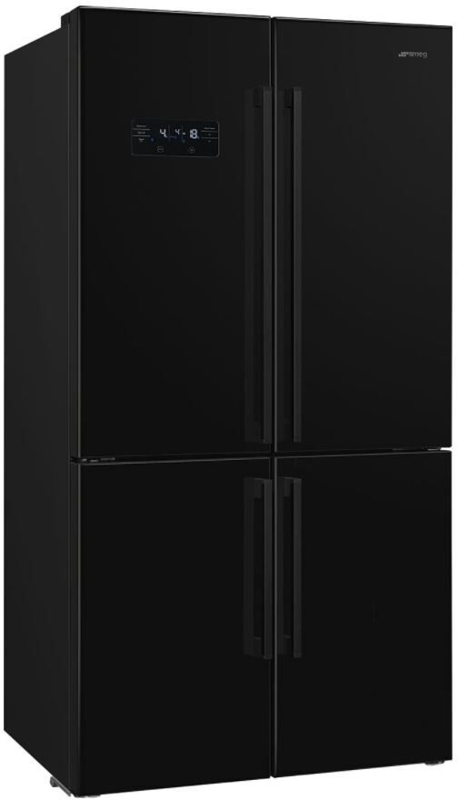 Smeg FQ60NDF American Fridge Freezer - Black