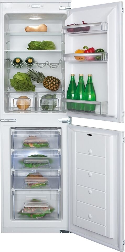 CDA FW852 Static Integrated Fridge Freezer - White CDA FW852 Static Integrated Fridge Freezer - White