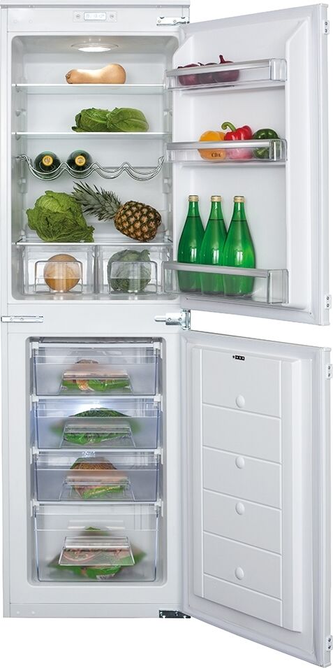 CDA FW852 Static Integrated Fridge Freezer - White