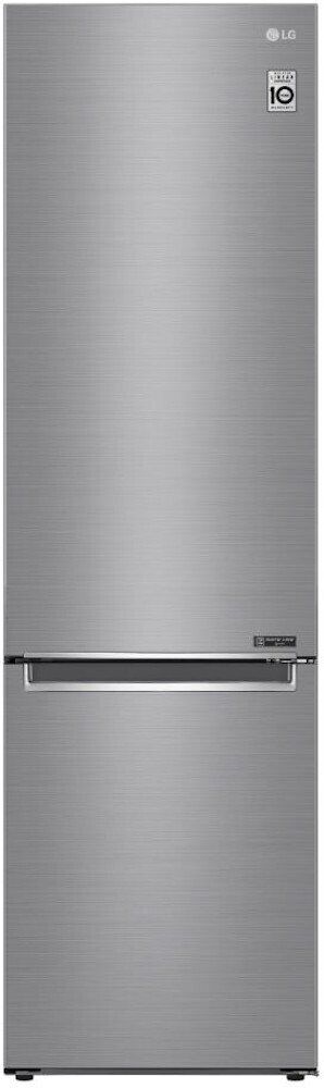 LG GBB62PZGFN Frost Free Fridge Freezer - Stainless Steel