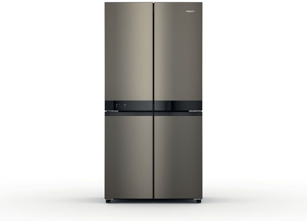 Hotpoint HQ9 U1BL UK American Fridge Freezer - Black