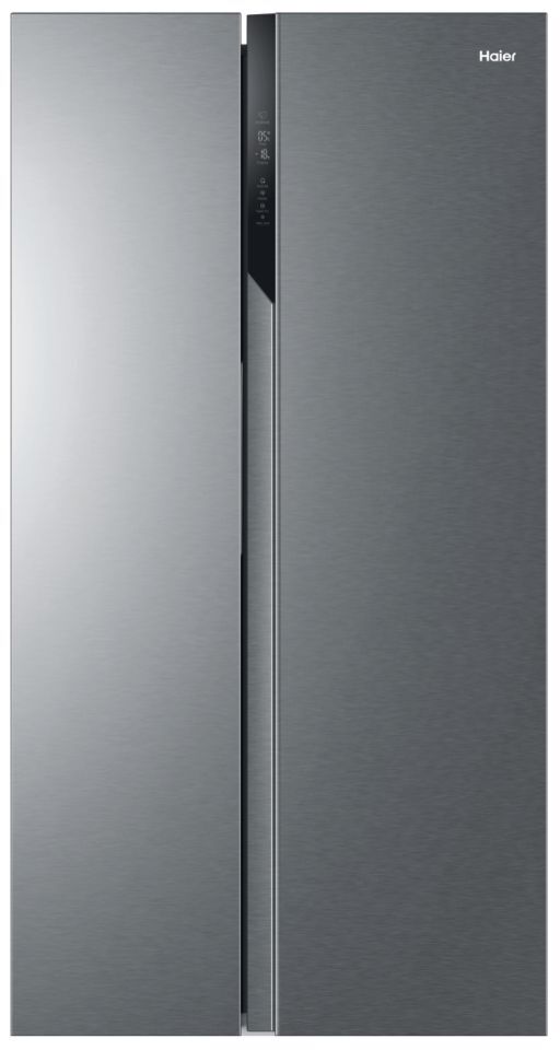 HAIER HSR3918ENPG American Fridge Freezer - Silver