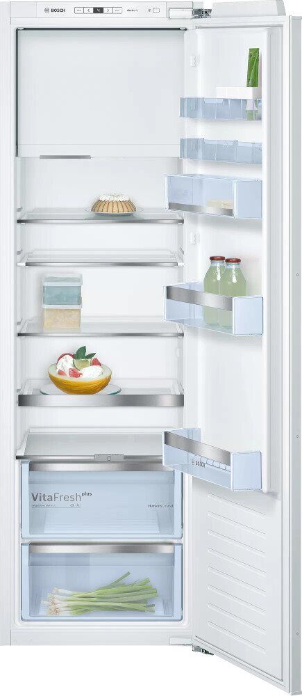 Bosch Serie 6 KIL82AFF0G Built In Fridge with Ice Box - White Bosch Serie 6 KIL82AFF0G Built In Fridge with Ice Box - White