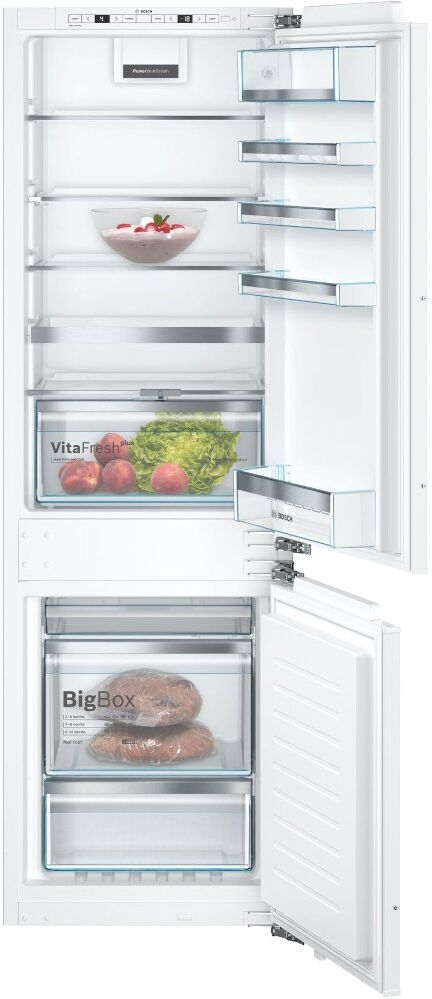 Bosch Serie 6 KIN86AFF0G Frost Free Integrated Fridge Freezer Bosch Serie 6 KIN86AFF0G Frost Free Integrated Fridge Freezer