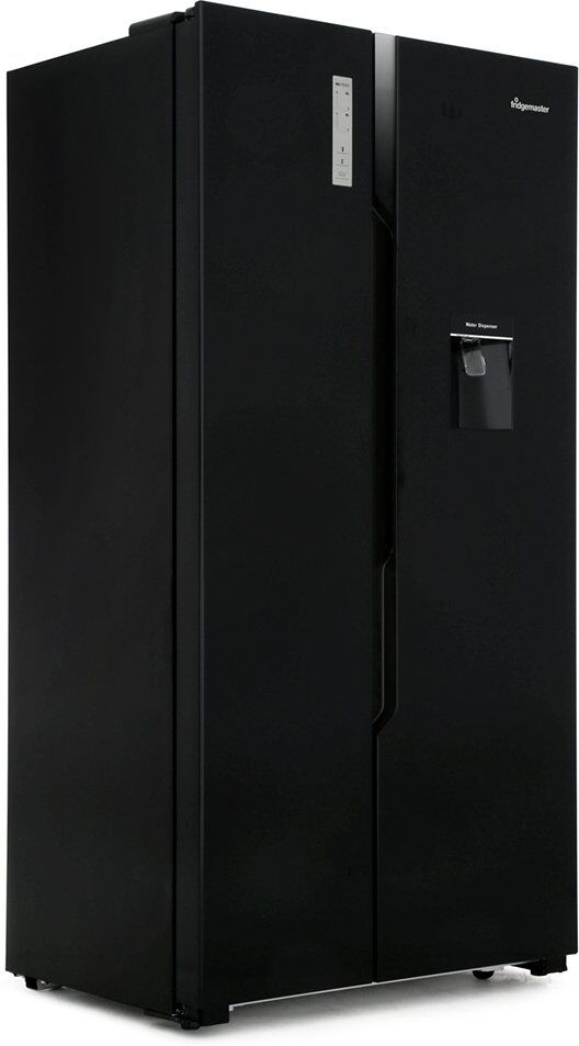 Fridgemaster MS91515BFF American Fridge Freezer - Black