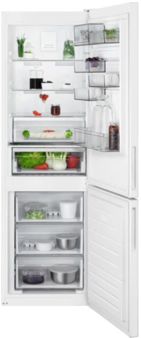 AEG RCB632E5MW Frost Free Fridge Freezer - White AEG RCB632E5MW Frost Free Fridge Freezer - White