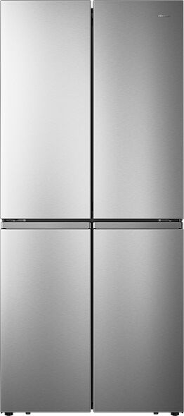 Hisense RQ563N4AI1 American Fridge Freezer - Stainless Steel