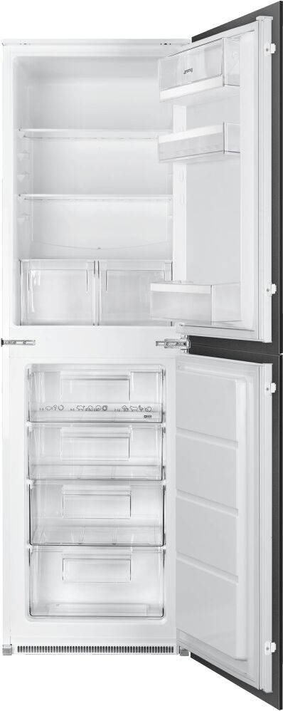 Smeg UKC4172F Static Integrated Fridge Freezer Smeg UKC4172F Static Integrated Fridge Freezer