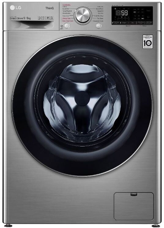 LG Turbowash FWV796STSE Washer Dryer - Grey