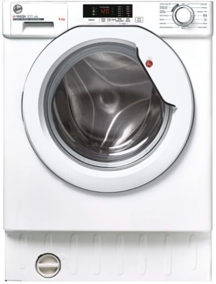 Hoover HBWS 48D2E Integrated Washing Machine - White