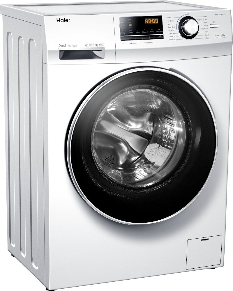 HAIER HW100-B14636N Washing Machine - White