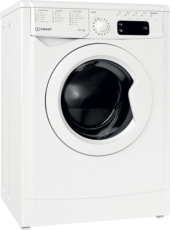 Indesit IWDD 75125 UK N Washer Dryer - White Indesit IWDD 75125 UK N Washer Dryer - White