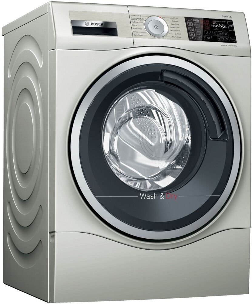 Bosch Serie 6 WDU28569GB Washer Dryer - Silver