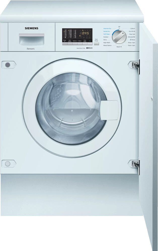 Siemens iQ500 WK14D542GB Integrated Washer Dryer - White
