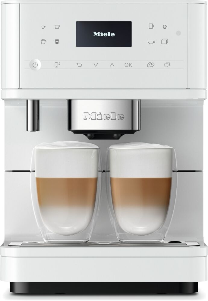 Miele CM6160 Lotus White Coffee Machine Miele CM6160 Lotus White Coffee Machine