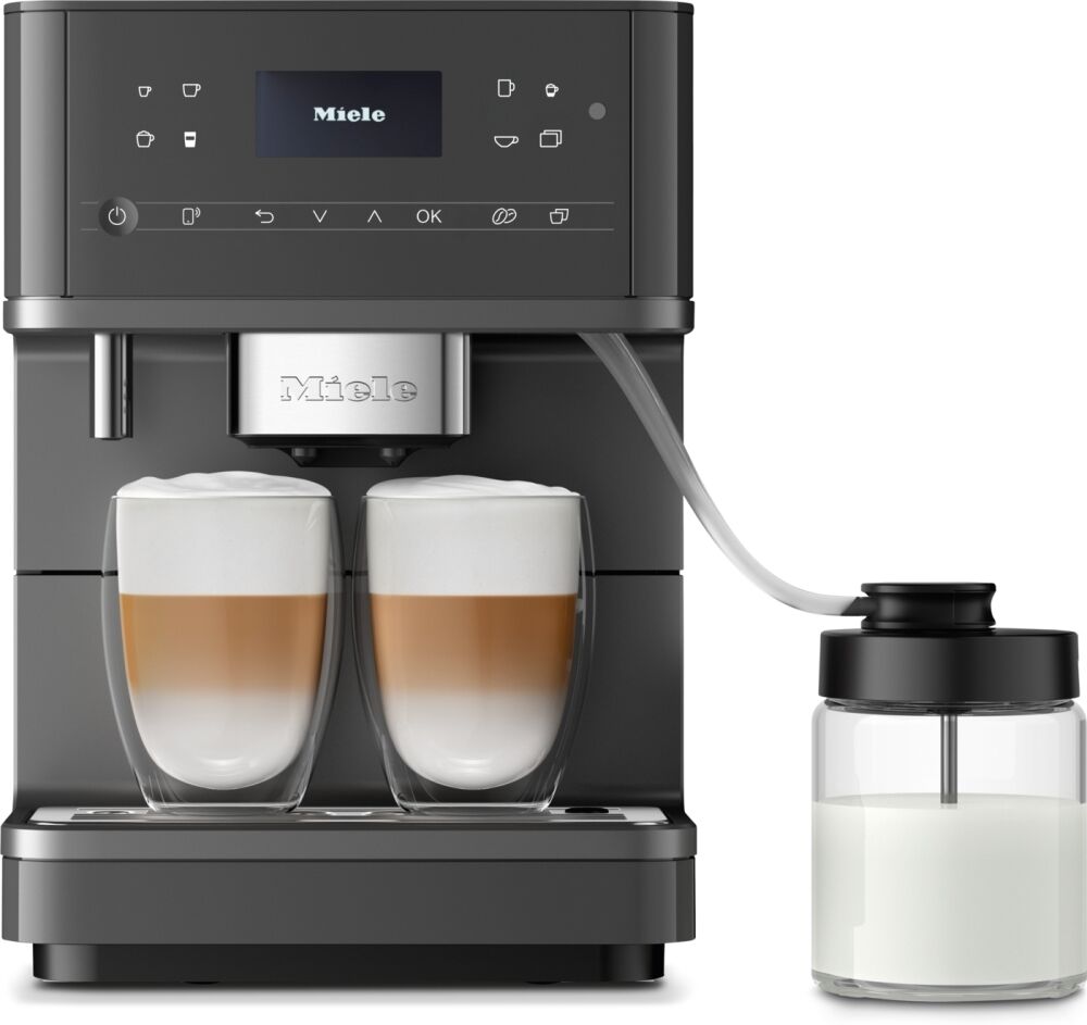 Miele CM6560 Graphite Grey Pearl Finish Coffee Machine Miele CM6560 Graphite Grey Pearl Finish Coffee Machine