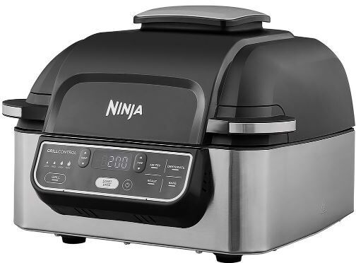 Ninja AG301UK Foodi Health Grill and Air Fryer - Black Ninja AG301UK Foodi Health Grill and Air Fryer - Black