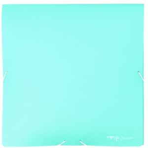 Craftelier Binder with Rubber Closure for Papers, cardstock, Scrapbooking Materials and Other Crafts Color Turquoise Blue Size 30 x 30 cm (12 x 12 inches) Craftelier Binder with Rubber Closure for Papers, cardstock, Scrapbooking Materials and Other Crafts Color Turquoise Blue Size 30 x 30 cm (12 x 12 inches)