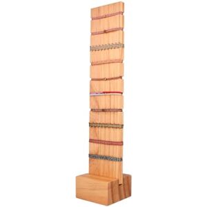 INNSPIRO Pine wood display for bracelets 330x70x70 mm. with regattas 5x5 mm. INNSPIRO Pine wood display for bracelets 330x70x70 mm. with regattas 5x5 mm.