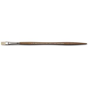 Winsor & Newton Oil Painting Brush, Brown, Nr. 6-Flachpinsel, kurzer Stiel Winsor & Newton Oil Painting Brush, Brown, Nr. 6-Flachpinsel, kurzer Stiel