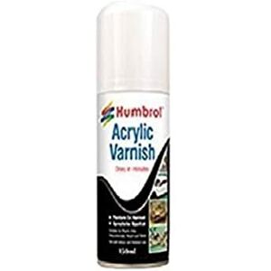 Humbrol Gloss Spray Paint AD6035 Acrylic No 35 Varnish 150ml Model Paints for Plastic Kits, Fast-Drying Modelling Paint for Crafting Surfaces Including Plastic, Fabric, Glass, Wood & Metal Models Humbrol Gloss Spray Paint AD6035 Acrylic No 35 Varnish 150ml Model Paints for Plastic Kits, Fast-Drying Modelling Paint for Crafting Surfaces Including Plastic, Fabric, Glass, Wood & Metal Models