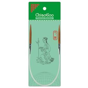 ChiaoGoo Circular Needle Bamboo 40cm 2.50mm Patina 1pc ChiaoGoo Circular Needle Bamboo 40cm 2.50mm Patina 1pc