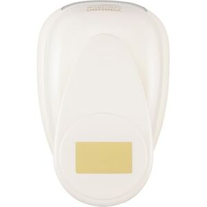 Creative Labs Craft Paper Punch Rectangle 2,2 x 4,4 cm Circle Cutter for Crafting and Card Making, White/Pink Creative Labs Craft Paper Punch Rectangle 2,2 x 4,4 cm Circle Cutter for Crafting and Card Making, White/Pink